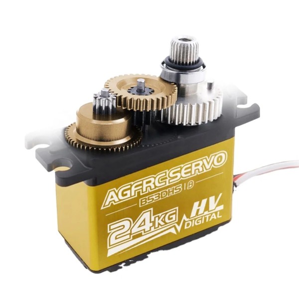 Original AGFRC B53DHS 0.19sec Affordable Digital Motor 24.0kg-cm Metal Gears RC for 1/10 RC Cars/Planes